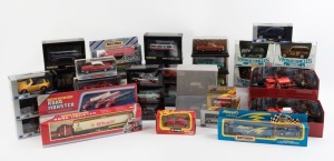 MODEL CARS: a collection, mainly in original packaging, noted DINKY, MATCHBOX, TRUX, TRAX AUSTRALIAN MOTORING LEGENDS. Inspection will reward.