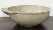 An antique Chinese celadon glazed brush washer vessel, Sung Dynasty, ​​​​​​​6.5cm high, 20.5cm wide - 5
