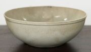 An antique Chinese celadon glazed brush washer vessel, Sung Dynasty, ​​​​​​​6.5cm high, 20.5cm wide - 6
