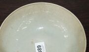 An antique Chinese celadon glazed brush washer vessel, Sung Dynasty, ​​​​​​​6.5cm high, 20.5cm wide - 14