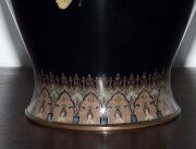 A fine Japanese cloisonne vase in the manner of HAYASHI KODENJI, adorned with butterflies, Meiji Period, 19th/20th century, 25cm high - 12