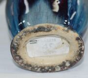 A Chinese red and lavender blue glazed stone ware vase, Qing dynasty 19cm high - 14