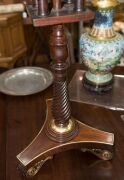 A Regency rosewood and beech wine table made in the Grecian style with ormolu mounts, circa 1820, 63cm high, 43cm diameter - 3