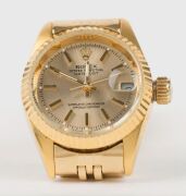 Seven assorted wristwatches including a gold-plated CARTIER, and a ladies 14ct gold cased TITUS, (7 items) - 5
