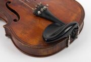 An antique violin in case, 19th century, - 4