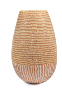 GILES BETTISON Australian art glass vase, 29cm high