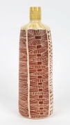 LILLY J. art pottery vase with sgraffito decoration, incised "LILLY J. ERNABELLA ARTS CENTRE, 2013", ​​​​​​​26.5CM HIGH - 2