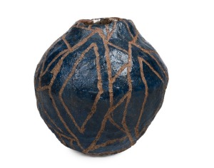 PEPAI JANGALA CARROLL, "Walungurru IV, 2018, stoneware with sgraffito, incised "Pepai Carroll", 20cm high