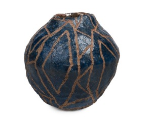 PEPAI JANGALA CARROLL, "Walungurru IV, 2018, stoneware with sgraffito, incised "Pepai Carroll", 20cm high