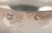 An 18th century CHANNEL ISLANDS silver christening cup in the Jersey style by GUILLAUME HENRY of Guernsey, circa 1750, engraved "N.R.B.", 4.5cm high, 13cm wide, 92 grams - 2