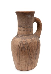 CYPRIOT funerary pottery vessel, 1st century B.C., 32cm high