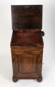 GILLOWS (attributed) antique English rosewood davenport, circa 1845, 94cm high, 52cm deep, 58cm deep - 6