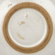 LUCIE RIE wheel-thrown teacup and saucer, stamped "L.R.", the saucer 14cm wide. - 2