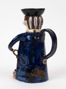 STEPHEN BIRD pottery toby jug, ​​​​​​​19cm high - 3