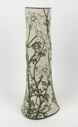 CATHY FRANZI&nbsp;"Flannel Flower" porcelain, engobe, sgraffito and glaze vase, signed "C. Franzi, Flannel Flower", ​​​​​​​44.5cm high - 2