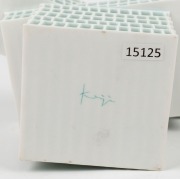 KENJI URANISHI&nbsp;"Sanctuary Zureta VI", glazed porcelain sculpture, signed "Kenji", 15cm high, 18cm wide - 2