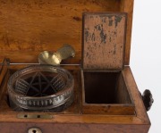 A fine antique tea caddy, 19th century, ​​​​​​​15.5cm high, 38cm wide, 17cm deep - 6