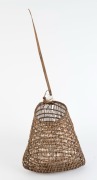 Eleven assorted woven baskets including examples sold by Elcho Island Art & Crafts, Maningrida Arts & Culture, and an attractive bicornual basket - 2