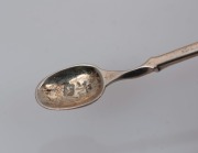 Antique 18th century CHANNEL ISLANDS silver sugar nips, circa 1770, engraved "R.S.", 12.cm long, 33 grams - 2