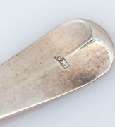 Assorted antique CHANNEL ISLANDS silver teaspoons, 18th/19th century, (15 items), makers include GEORGE MAUGER, and JACQUES QUESNEL the largest 14.5cm long, 160&nbsp;grams total - 5