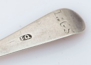 Assorted antique CHANNEL ISLANDS silver teaspoons, 18th/19th century, (15 items), makers include GEORGE MAUGER, and JACQUES QUESNEL the largest 14.5cm long, 160&nbsp;grams total - 6