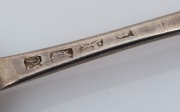 Assorted antique sterling silver spoons, 18th and 19th century, (12 items), the largest 21.5cm long, 620 grams total - 5