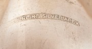 NAPKIN&nbsp;RINGS assorted group of antique and vintage silver examples, some with gold monograms, 19th/20th century, (18 items), 400+ grams - 10
