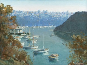 FRANK SPEARS (c.1904-1985), Mossman Bay, oil on canvas board, signed lower right "Frank Spears", titled verso, ​​​​​​​40 x 30cm, 45 x 55cm overall