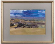 K. SAVILLE-PECK, Sand Hills, Morton Bay, Queensland, oil on board, signed lower right "K. S. P.", 24 x 33cm, 40 x 50cm overall - 2