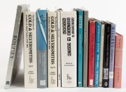 SILVER: group of reference books on silver collecting, (14 vol.)