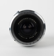 CARL ZEISS: Biogon 21mm f4.5 lens [#1136173] with Contax mount, c. 1954, together with metal rear lens cap. - 3
