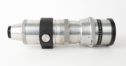 MEYER-OPTIK: Telemegor V 400mm f5.5 lens with Exakta mount, c. 1965, together with front and rear caps. - 2