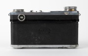 ZEISS IKON: Contax II 543/24 rangefinder camera [#G.6398], c. 1936, with Sonnar 50mm f2 lens [#1886757]. - 3