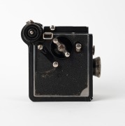 KAMERA-WERKST&Auml;TTEN: Pilot 6 SLR camera [#14576], c. 1936, with K.W. Anastigmat 75mm f6.3 lens. - 4