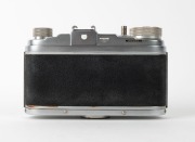 FINETTA-WERK&nbsp;SARABER: Black-leather Hanimar viewfinder camera [#093309], c. 1953, with Finetar 45mm f2.8 lens. - 3