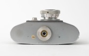 FINETTA-WERK&nbsp;SARABER: Black-leather Hanimar viewfinder camera [#093309], c. 1953, with Finetar 45mm f2.8 lens. - 5