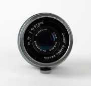 NIPPON KOGAKU: W-Nikkor&middot;C&nbsp;35mm f2.5 lens [#243903]&nbsp;with Nikon S-mount in chrome, together with rear lens cap. - 2