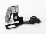 NIPPON KOGAKU: Close-Up Device metal camera attachment set [#21803], c. 1951, in maker's box with leather case. Designed for use with&nbsp;Nikkor 50mm f2 lens. - 2