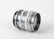 NIPPON KOGAKU: Nikkor-P&middot;C 85mm f2 rangefinder lens [#294977] with Nikon-S mount in chrome, c. 1953. - 2