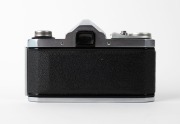 ASAHI KOGAKU: Pentax S SLR camera [#157326], c. 1958, with Takumar 55mm f2.2 lens [#156040], together with metal front lens cap. - 3