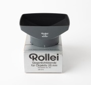 FRANKE & HEIDECKE: Seven Rollei accessories in silver maker's boxes - one Rolleiflex Panoramakopf [#458134], one Rolleinar 1 and one Rolleinar 2 with leather pouches and instruction sheets, one Rolleisoft 0 with leather pouch and instruction sheet, one Fi - 3