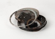 CANON: Two Canon telephoto lenses, melted during the November 1986 bombing of the Turkish Consulate in South Yarra by a member of the Armenian Revolutionary Federation. (2 items) - 4