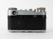 GOMZ: Circa 1964 Leningrad coupled rangefinder camera [#001854], four-screw variant, with Jupiter-8 50mm f2 lens [#5945497]. - 3