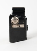CORONET: Midget subminiature Bakelite box&nbsp;camera,&nbsp;c. 1935, in black with Taylor Hobson Meniscus lens. - 4