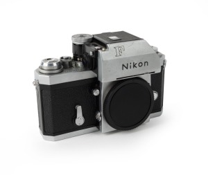 NIPPON KOGAKU: Nikon F Photomic T SLR camera body [#6862488], c. 1965, with body cap.