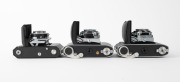 KODAK: Three c. 1950s vertical-folding cameras - one Retina IIIc&nbsp;Type 028 [#90128] with Retina-Xenon C 50mm f2 lens [#6224570] and Synchro-Compur shutter, one Retina Ib Type 018&nbsp;[#451366] with Retina-Xenar 50mm f2.8 lens [#5104543] and Synchro-Compur shut - 5