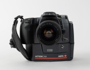 AGFA: Circa 1995 AGFA Actioncam digital SLR camera [#13706848] with Minolta AF Zoom 28-80mm f4-5.6 lens [#15702825]. Also released as the Minolta RD-175. - 2