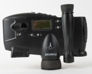 POLAROID: PDC 2000 digital camera [#05630106GN], c. 1996, with Polaroid 11mm f2.8 lens. An unusual early digital camera design with magnesium alloy body. - 2