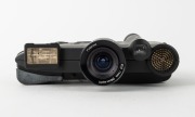 POLAROID: PDC 2000 digital camera [#05630106GN], c. 1996, with Polaroid 11mm f2.8 lens. An unusual early digital camera design with magnesium alloy body. - 5