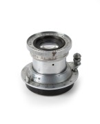 NIPPON KOGAKU: Collapsible Leica screw mount Nikkor-Q&middot;C 50mm f3.5 rangefinder lens [#7051231], c. 1947, with rear cap.